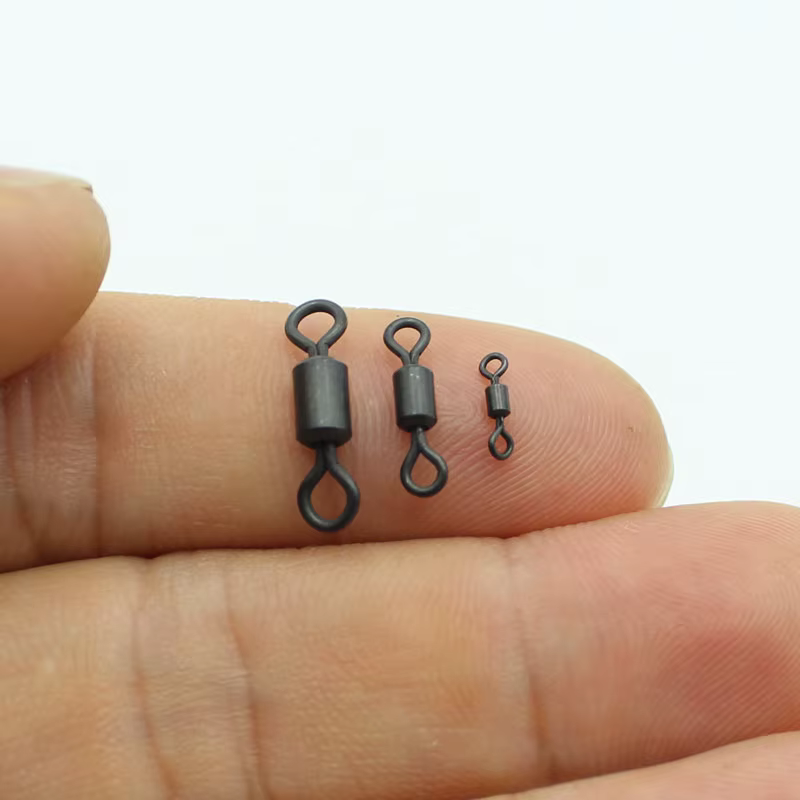 Micro Swivel Chod Rig para Carpa - Negro Mate - imagen 5