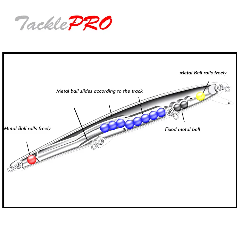 Señuelo duro flotante tipo crankbait para pesca en mar - imagen 5