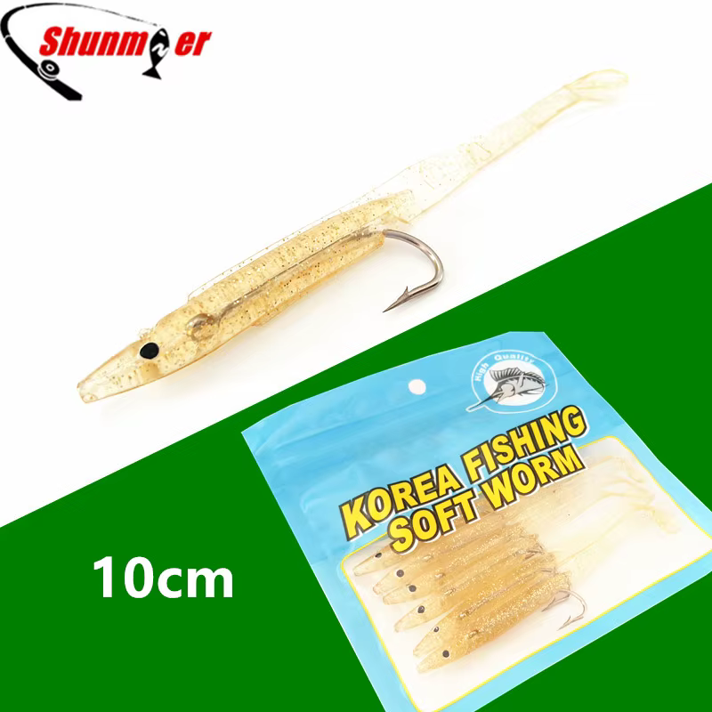 Sunmile Anguila 10 cm – Vinilo blando para depredadores - imagen 2
