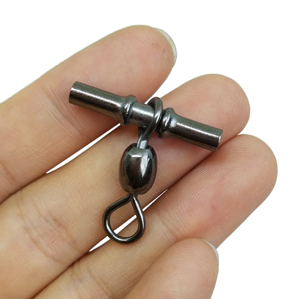 Grúa giratoria triple inox para pesca de carpa en salada y dulce - imagen 4