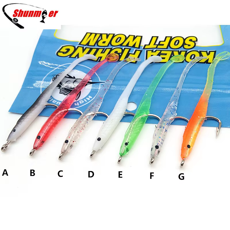 SUNMILE cebo blando 70mm para anguila – Señuelo efectivo