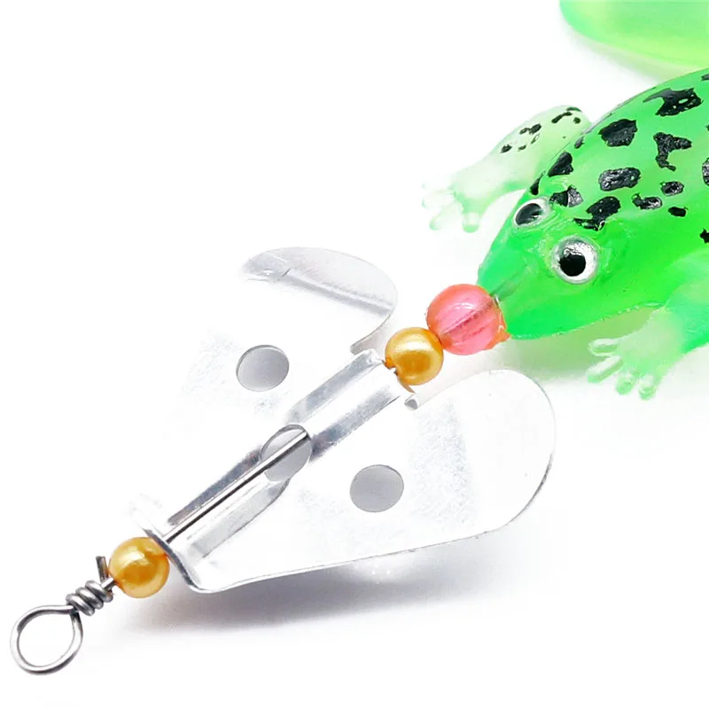 Señuelo Rana Frog Surface 90mm – Kopper realista topo blando - imagen 4