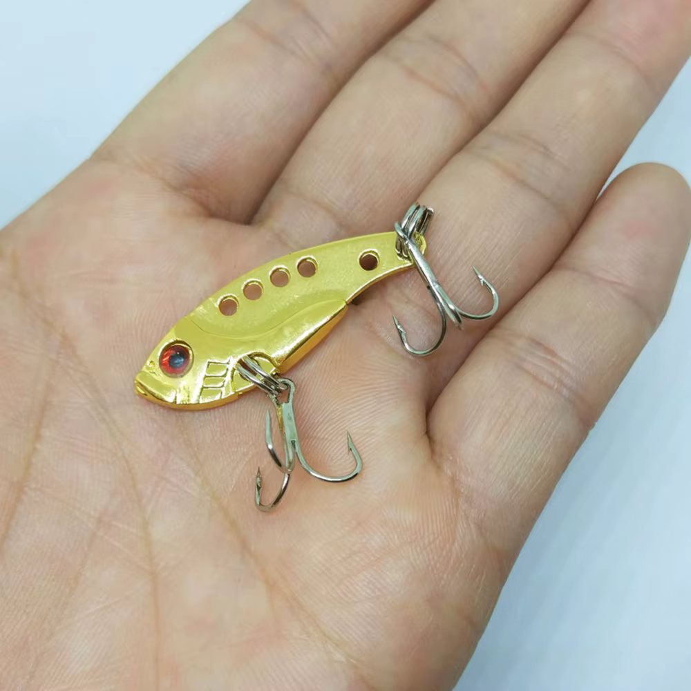 Spinner VIB Metal INFOF para Lubina – Señuelo de Pesca en Mar - imagen 3