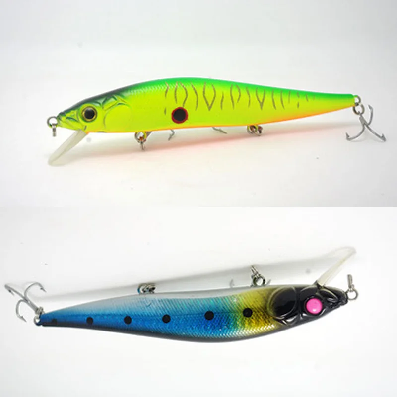 Señuelo duro minnow flotante de largo alcance para lubina - imagen 4