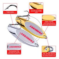 PROBEROS Cucharas de Metal Spinning Marino – Señuelos para Pesca