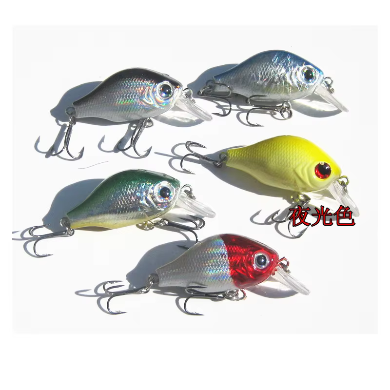 Wobbler lubina luminoso fluorescente de superficie pesca nocturna - imagen 4