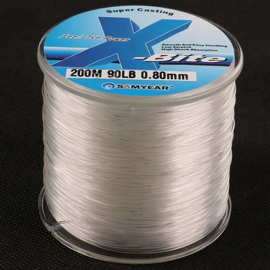 Sedal monofilamento nylon alta resistencia para carpa