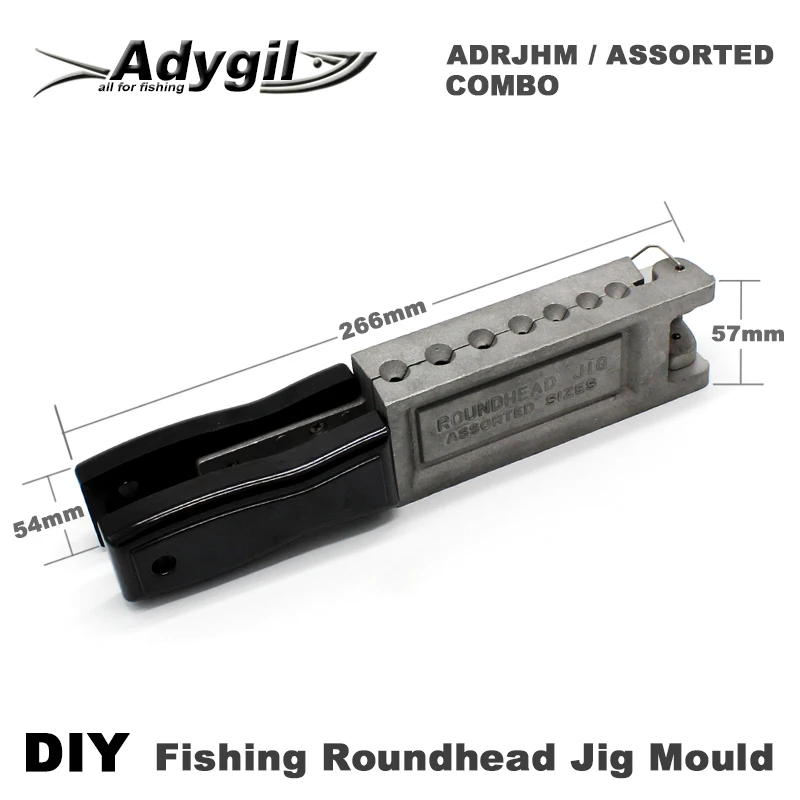Molde jig head redondo Adygil ADRJHM de cavidades - imagen 3