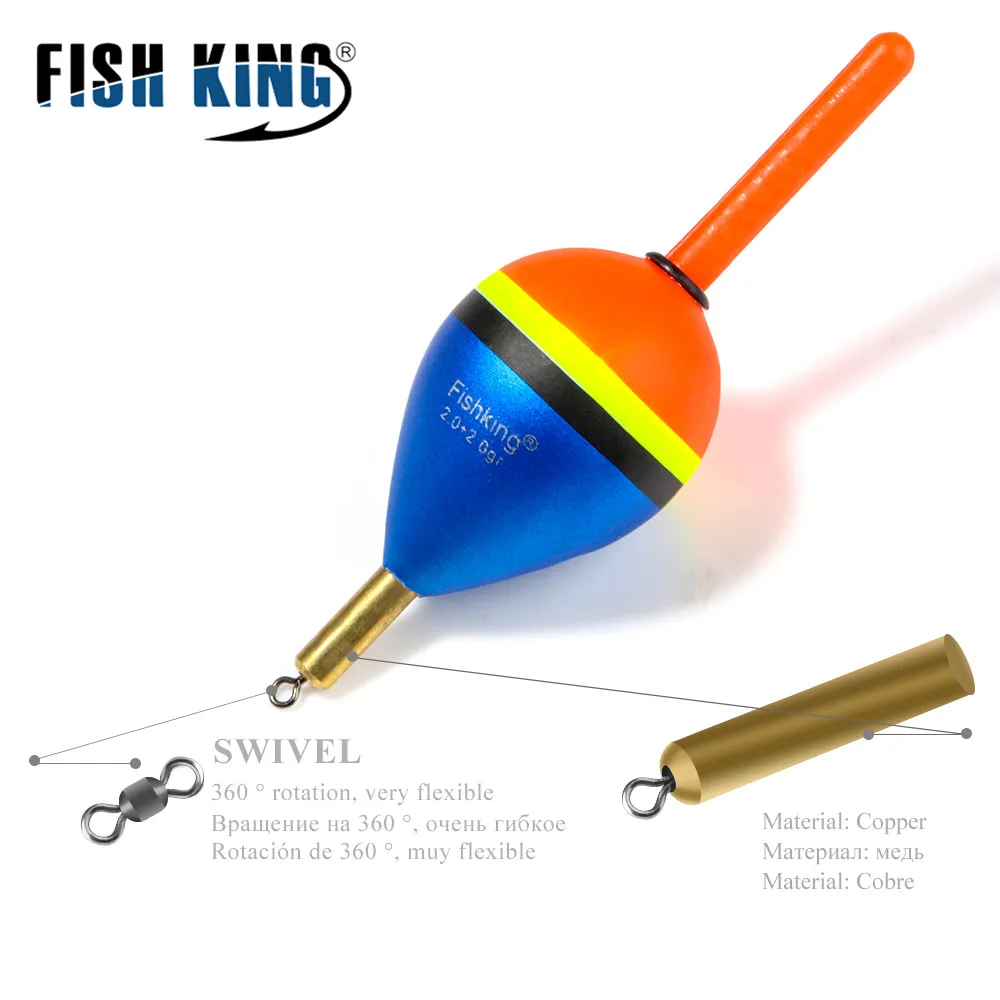 Flotadores NGB Barguzinsky – Multitamaño para aparejos de pesca - imagen 2