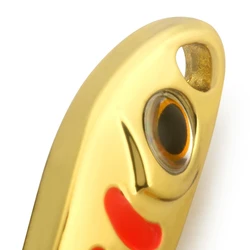 JUYANG Señuelo Cuchara de Metal – Cebo Duro con Anzuelo Individual