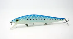 Señuelo duro minnow flotante de largo alcance para lubina