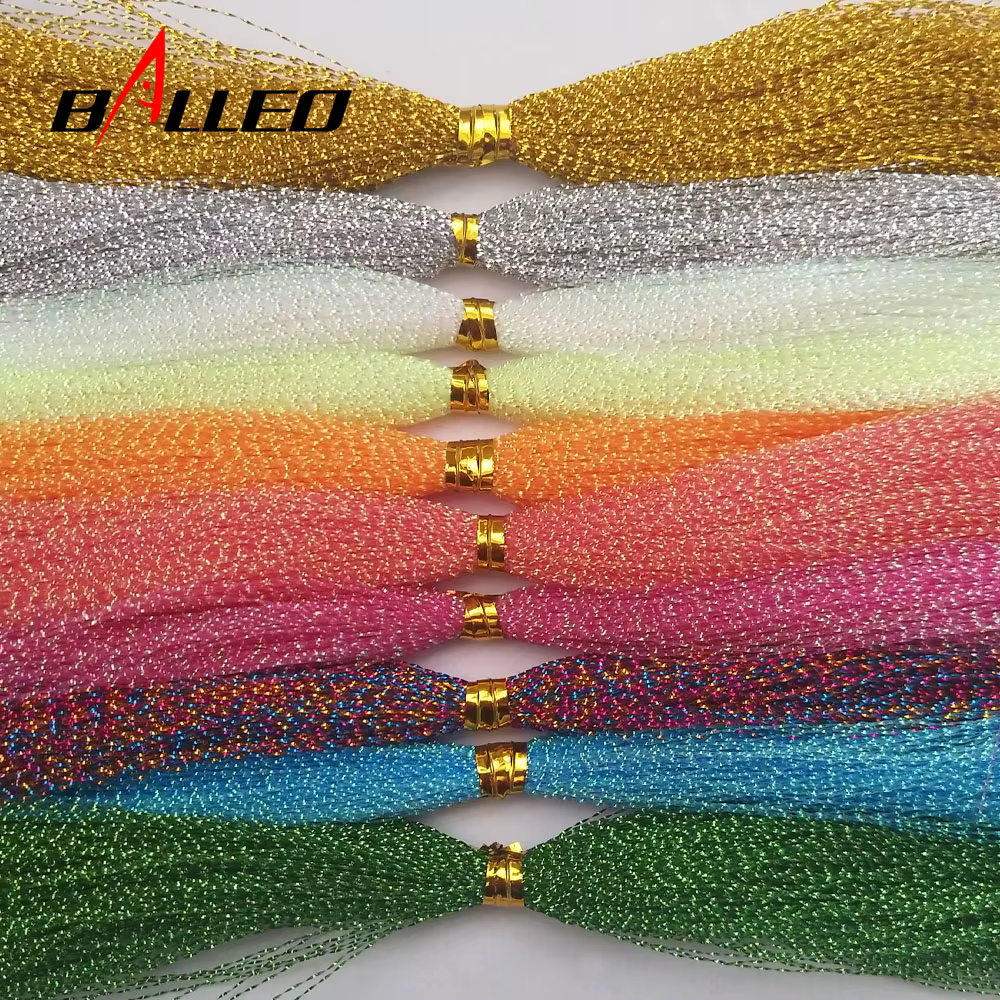 Flashabou Oropel Holográfico para Mosca de Pesca – Trenzado Brillante