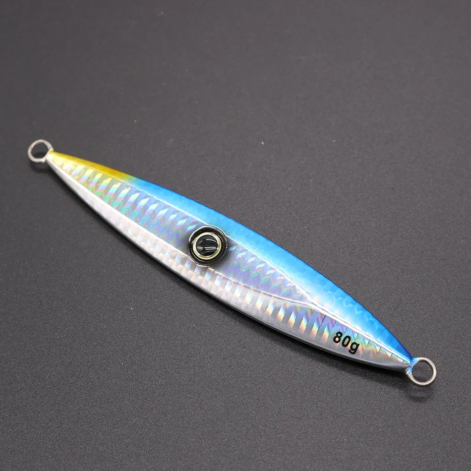 CASTFUN Señuelo Jigging Lento Metal – Ideal para Pesca en Agua Salada - imagen 3
