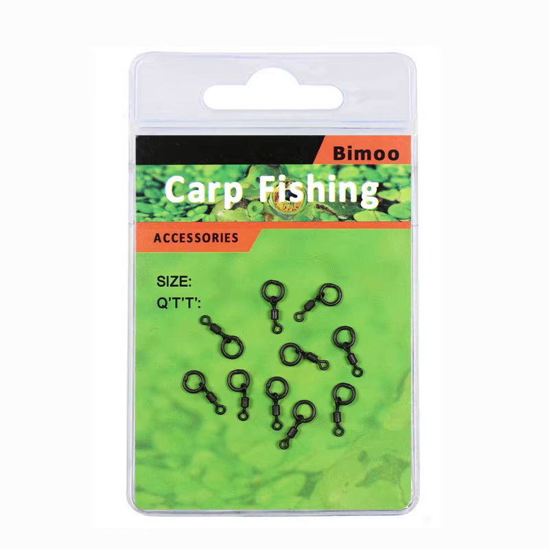 Bimoo Chod Rig – Micro Gancho con Anillo Giratorio para Carpa - imagen 4