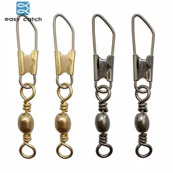 Easy Catch Esmerillón con seguro de latón – Conector para pesca