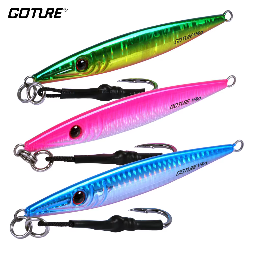 Goture Señuelo cuchara de metal para lubina - Jigging