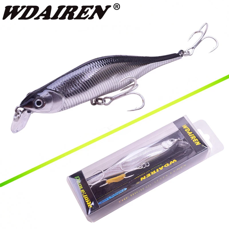 WDAIREN Wobbler de cebo duro tipo manivela Swimbait - imagen 2