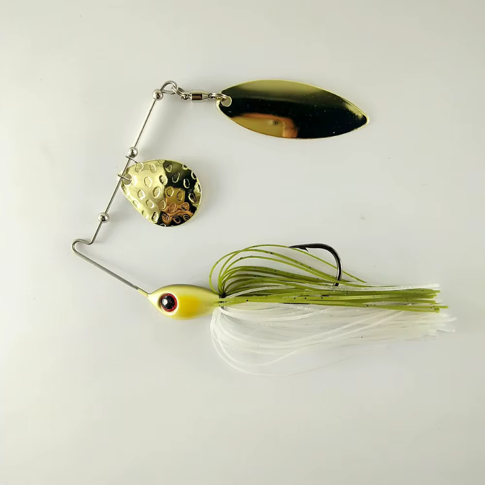BassLegend DB-Spin Spinnerbait para lubina y trucha - versatil