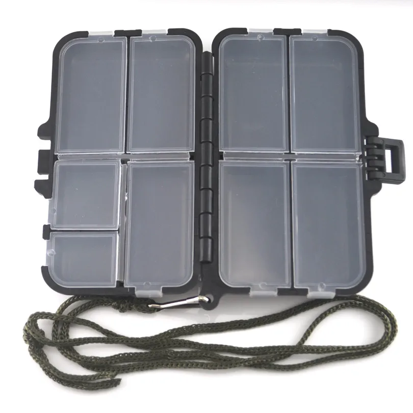 Caja de pesca MNFT doble capa vista frontal