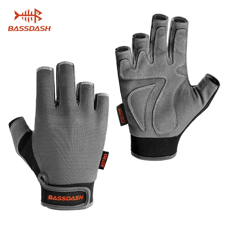 Bassdash Astro – Guantes sin dedos pescaAgarre alta resistencia - imagen 4
