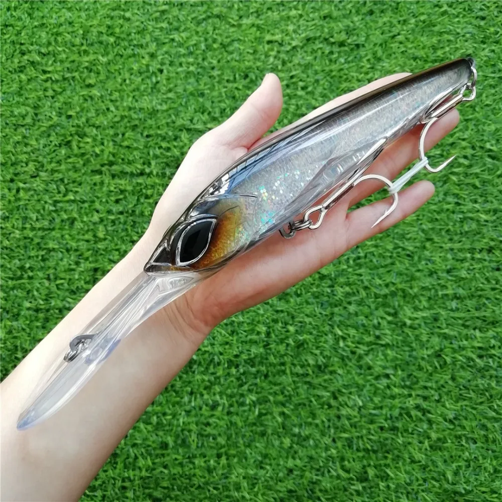 NOEBY Crankbait grande - señuelo duro flotante para curricán