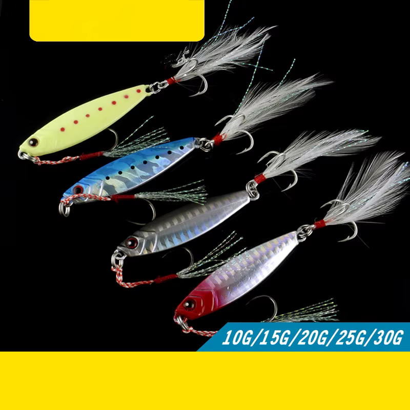 Señuelo Jig Bait Metal Fundido 10g-30g para lubina y caballa - imagen 2