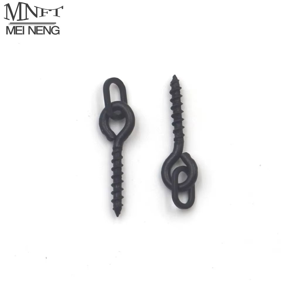 Tornillos de cebo MNFT negro mate – Anillo ovalado 4,5mm carpa