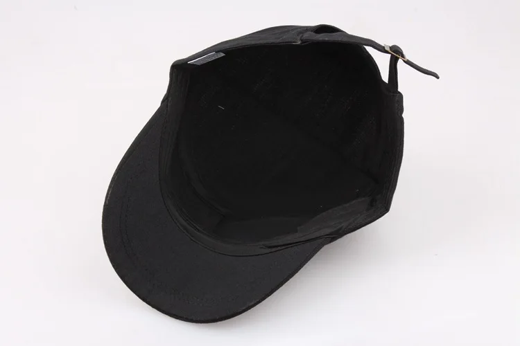 Primer plano del tejido y costuras de la gorra