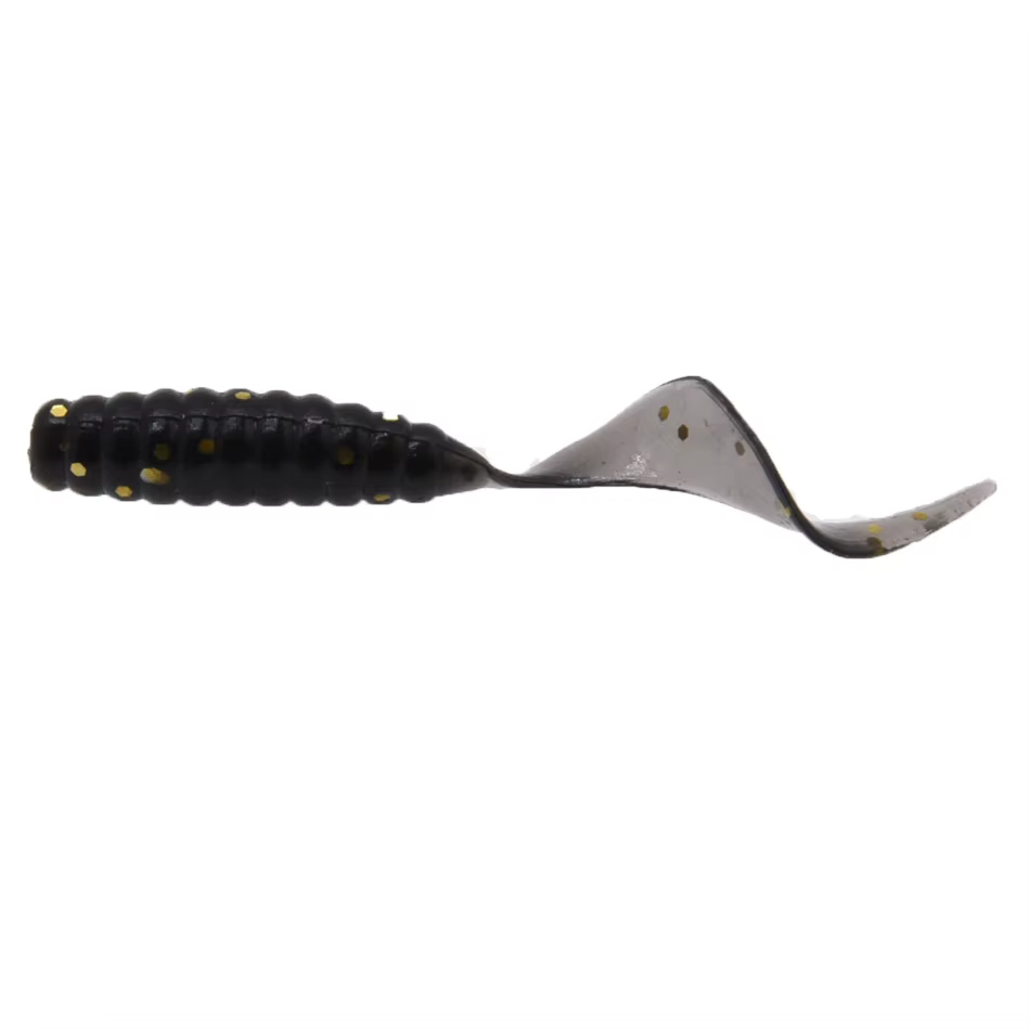 Señuelos de gusano de silicona con cola circular 4cm - imagen 5