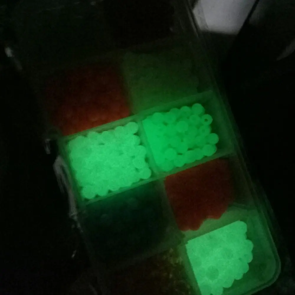Cuentas luminosas de pesca THKFISH 4mm en caja