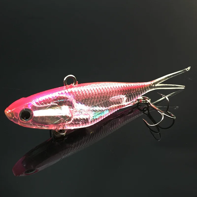 Señuelo de pesca suave cola horquilla alambre acero - imagen 2