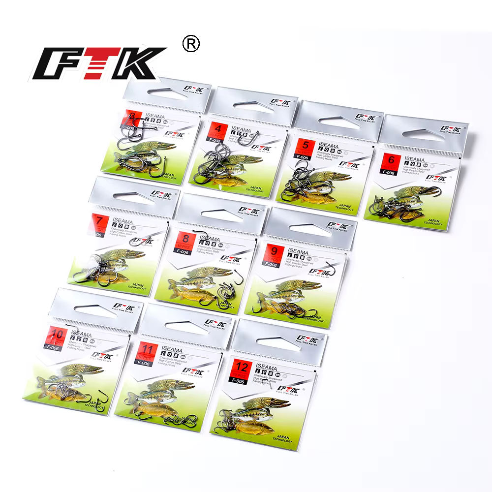 FTK ISMA Anzuelos carbono High para carpa - imagen 5