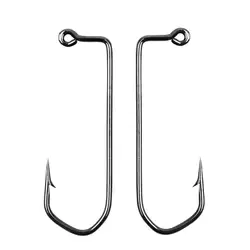 Anzuelos Aberdeen vástago largo 90° – Acero alto carbono para jigging