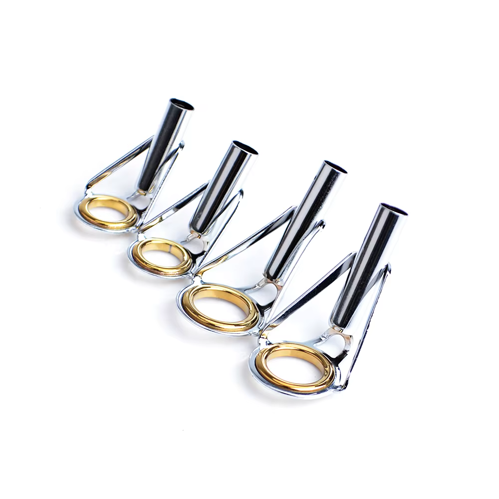 Guías de caña NGB con anillos de cerámica – Acero inoxidable