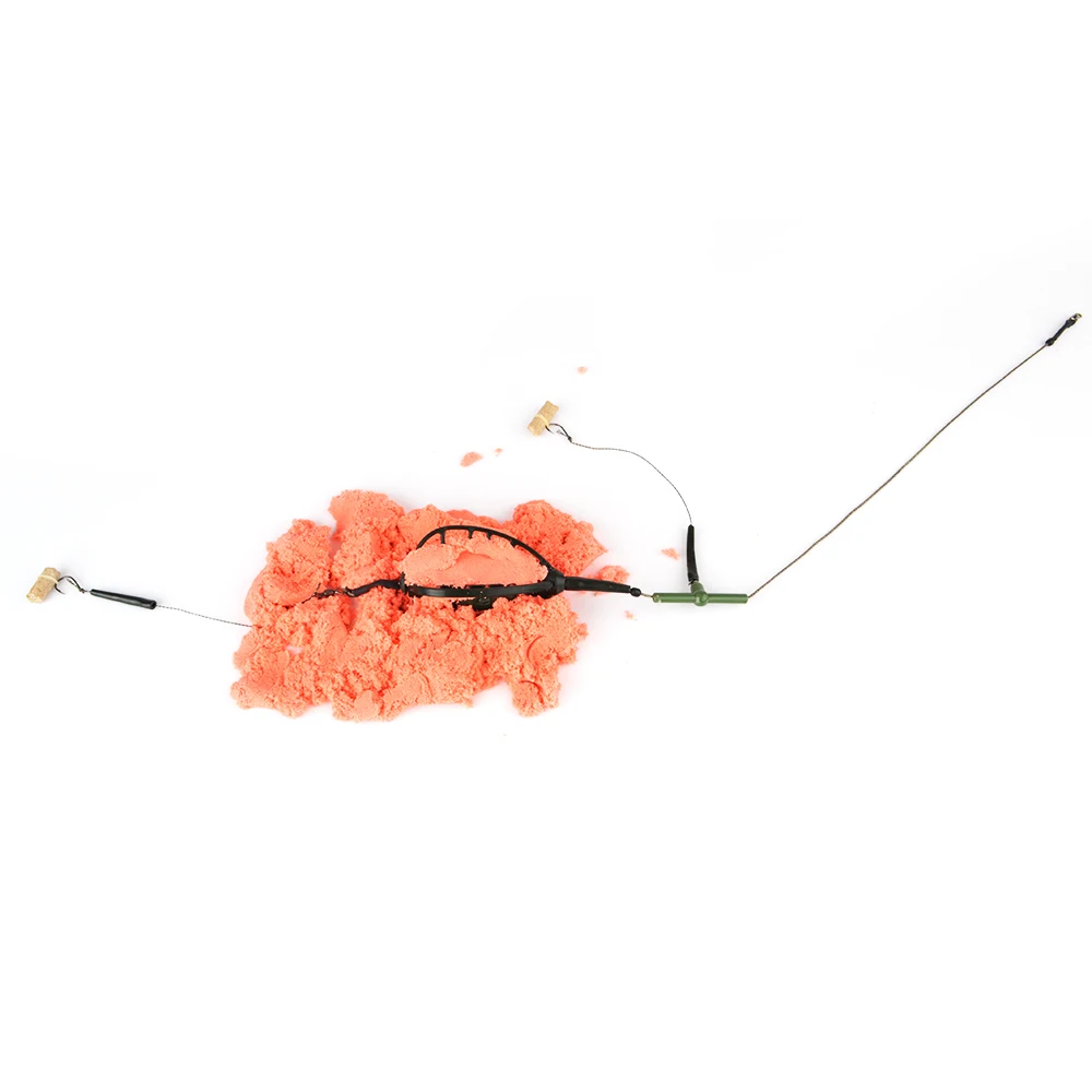Plomos carpa con jaula de cebo NGB – anzuelo con púas - imagen 3