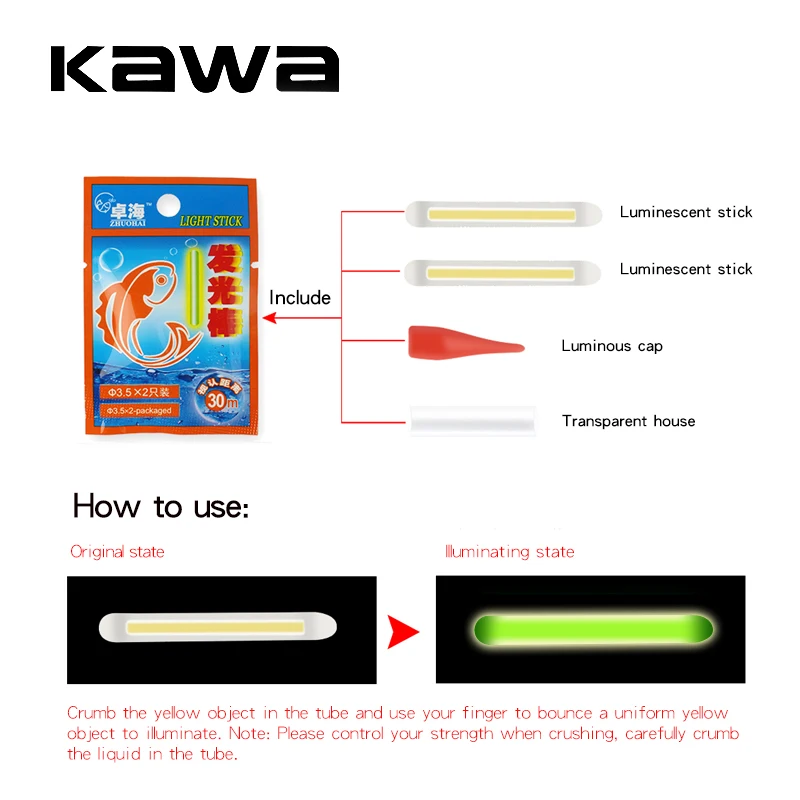 Kawa Pomo luminoso giratorio para spinning - imagen 4