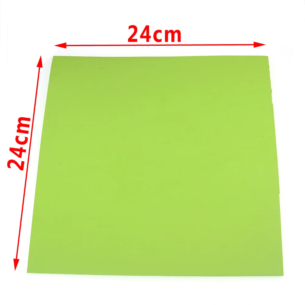 Hoja espuma Chartreuse para atar moscas flotante – material atado - imagen 5