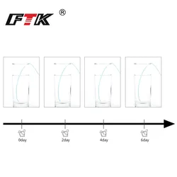 Línea de pesca trenzada PE FTK súper resistente, multifilamento