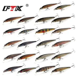 Swimbait FTK con ojos 3D y anzuelo triple para black bass