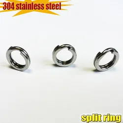 Anillos Dividedos 200 – Acero Inoxidable Split Rings Pesca Mar