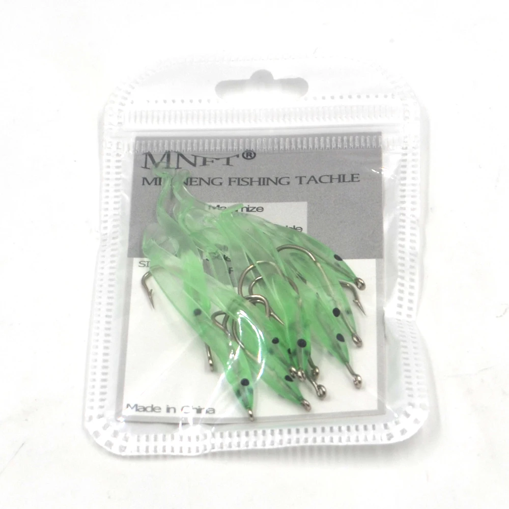 Señuelo Anguila Luminoso – Cebo blando para pesca nocturna - imagen 5