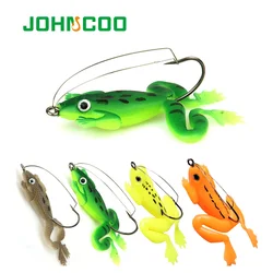 JOHNCOO Señuelo Rana Topwater 6cm para Lúcio