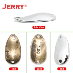 Cuchara Micro Spinning Jerry Gemini sin pintar para trucha
