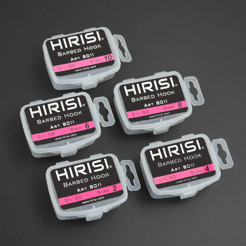 Hirisi Anzuelos de carpa con puas inox - recubrimiento para pesca - imagen 2