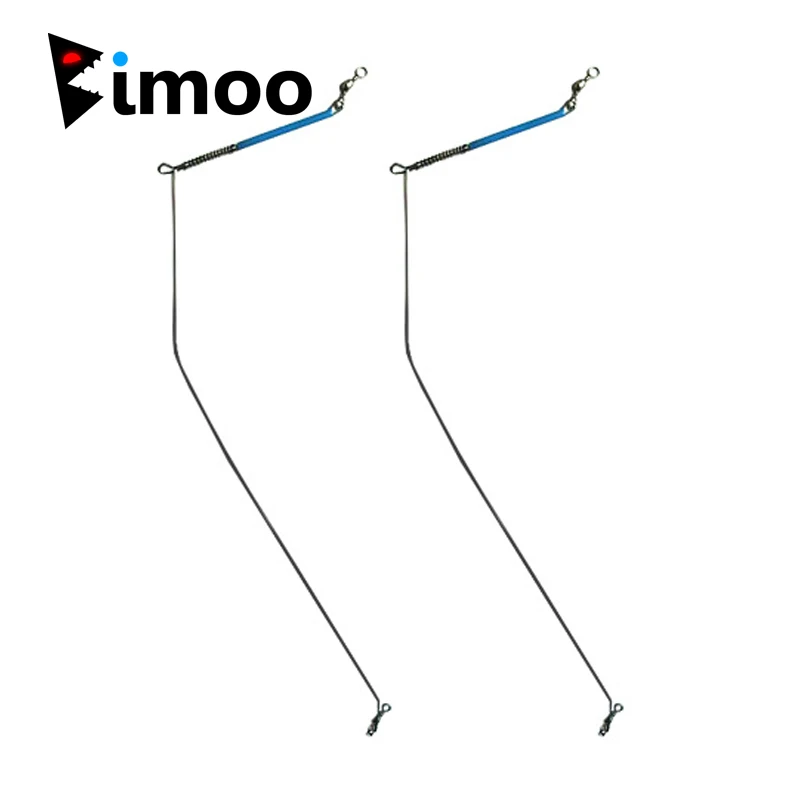 Bimoo Aparejo Agua Salada con Brazos de Alambre Inoxidable Giratorio