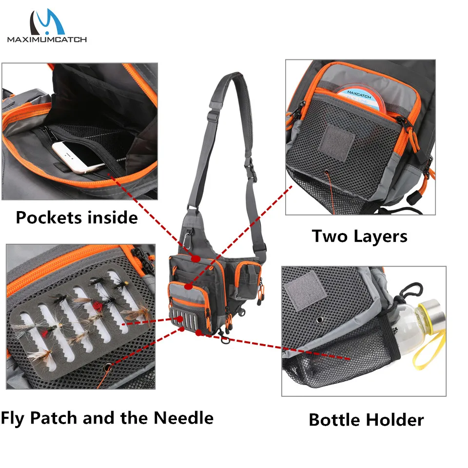 Maximumcatch Bolsa para aparejos de pesca - agua dulce impermeable - imagen 3