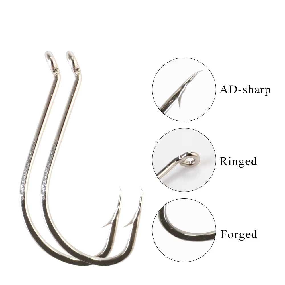 Anzuelo Jig Head NGB – Acero al carbono para lubina - imagen 3