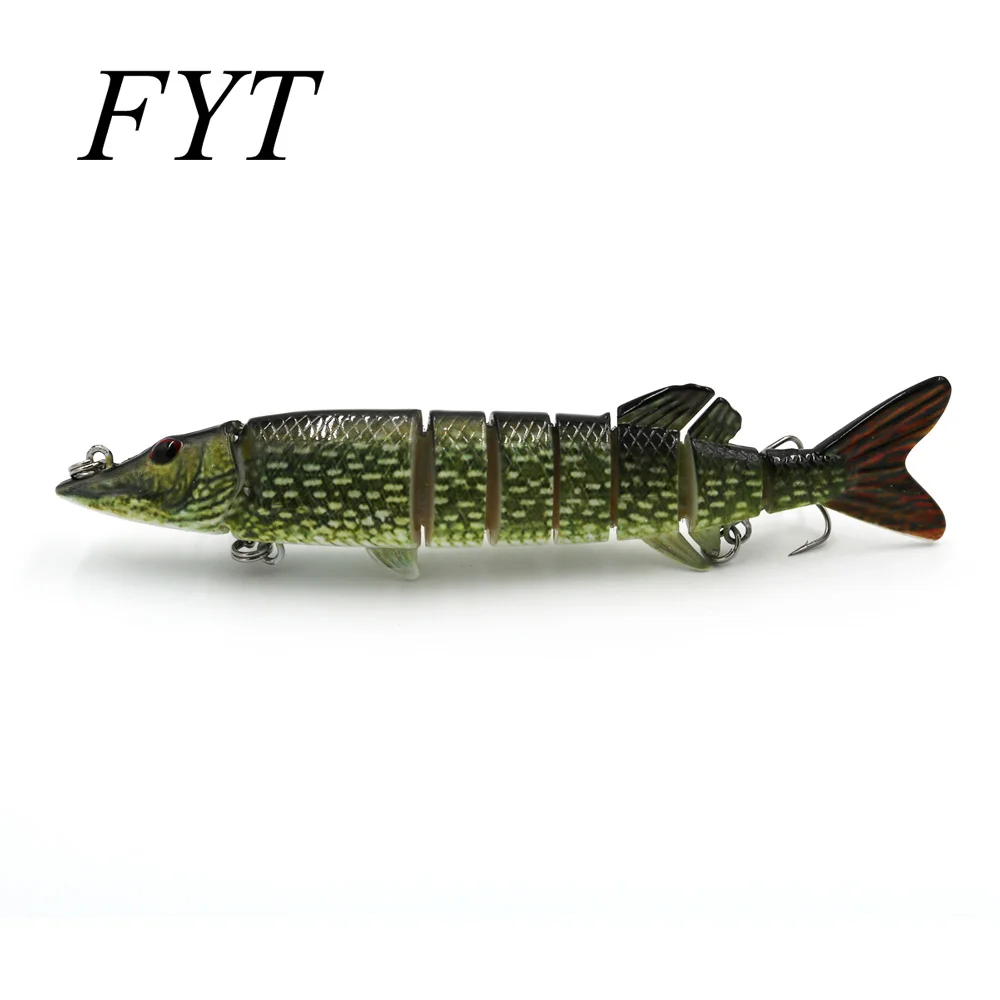 Señuelo Wobbler para Lucio Swimbait Articulado ZX801 - imagen 2