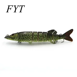 Señuelo Wobbler para Lucio Swimbait Articulado ZX801