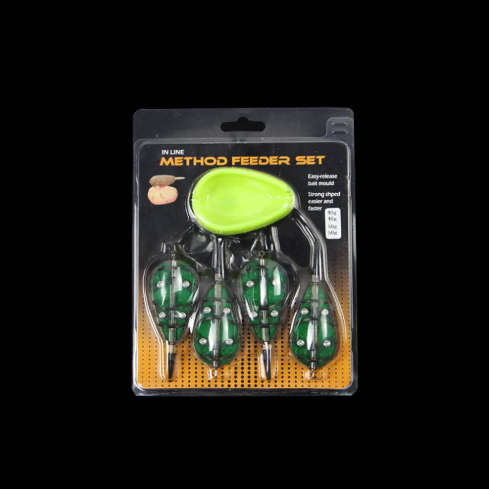 JIGEECARP Kit Método Feeder para carpfishing con molde de inline - imagen 5